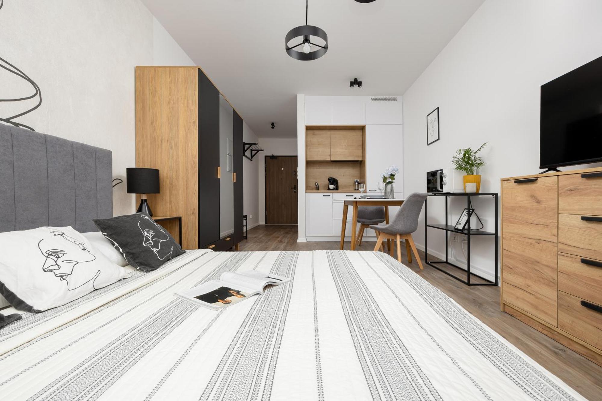 Gdansk Przymorze Pretty Studios & Pets Allowed By Noclegi Renters Bagian luar foto
