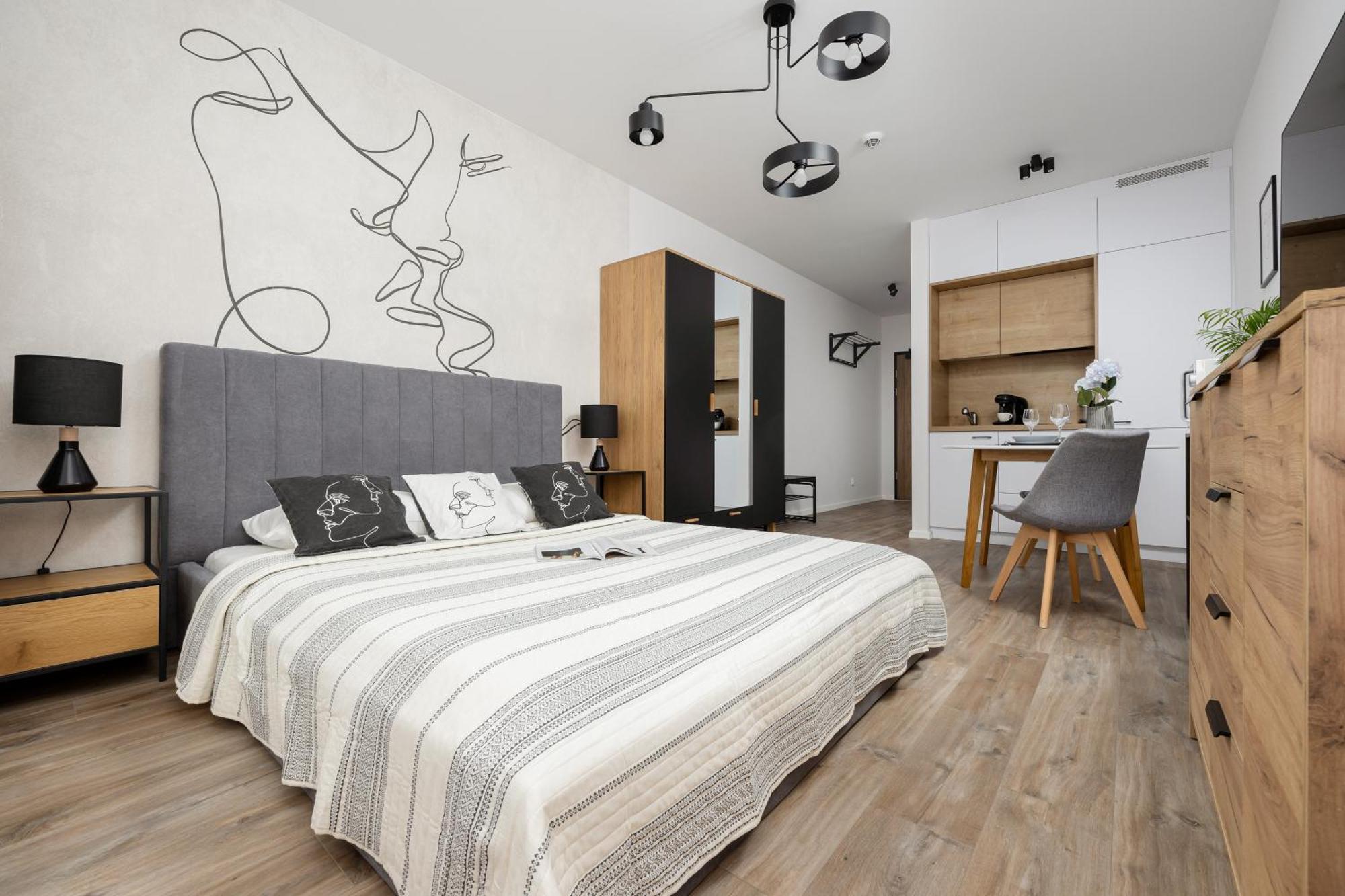 Gdansk Przymorze Pretty Studios & Pets Allowed By Noclegi Renters Bagian luar foto